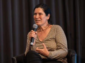 Dr. Nancy Aris auf der Geschichtsmesse Suhl